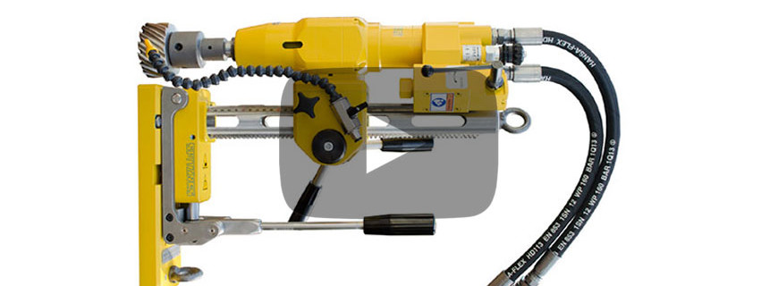Carotatore idraulico con magnete